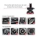 [2 Pack] Magnetic Car Mount, Universal Cellphone Car Mount Air Vent Clip Magnetic Car Holder for iPhone X,8/7/6/6s Plus,Samsung Galaxy S9/S9+,S7/S7 Edge,S6/S6 Edge+ and All Smartphones (Red)
