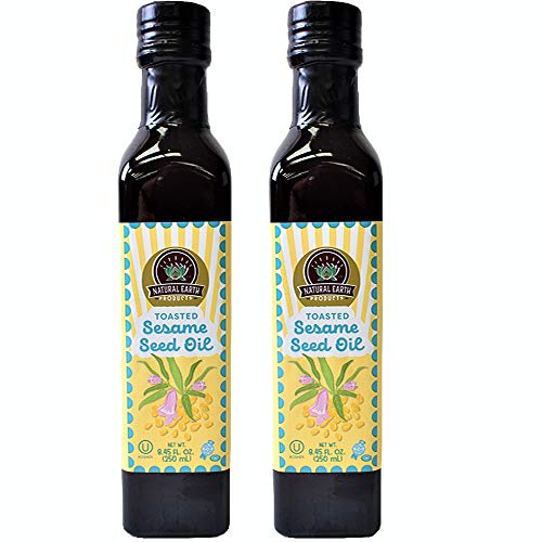 Toasted Sesame Oil, Cold Pressed, Roasted Sesame Seed Oil, Certified