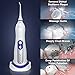 Ovonni Oral Irrigator Water Flosser Cordless USB Rechargeable Teeth Cleaner with 4 Modes and High Capacity Water Tank IPX7 Waterproof Dental Care with 3 Jet Tips Replacement and Storage Bag