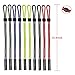 Attmu Pack of 10 Glasses Strap for Men Women, Safety Eyeglass Strap, Adjustable Sunglass Strap - Sports Neck Cord Eye Glasses String Strap Eyewear Retainer Strap