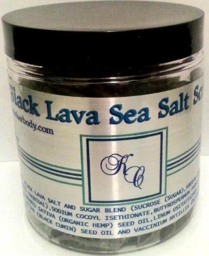 Black Lava Sea Salt Scrub