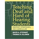 Teaching Deaf and Hard of Hearing Students: Content, Strategies, and Curriculum