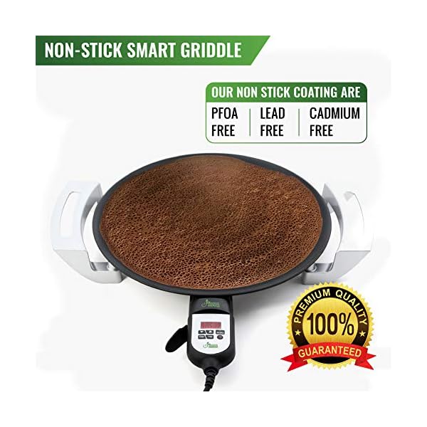 Addis Griddle (Mitad/Mogogo) 16 inch Digital Electric Griddle for