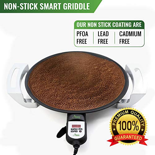 Addis Griddle (Mitad/Mogogo) 16 inch Digital Electric Griddle for