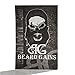 Beard Gains Beard Symmetry 2.0 â The Ultimate Beard Shaping Guidance Tool with Mini Knuckles Mustache Comb