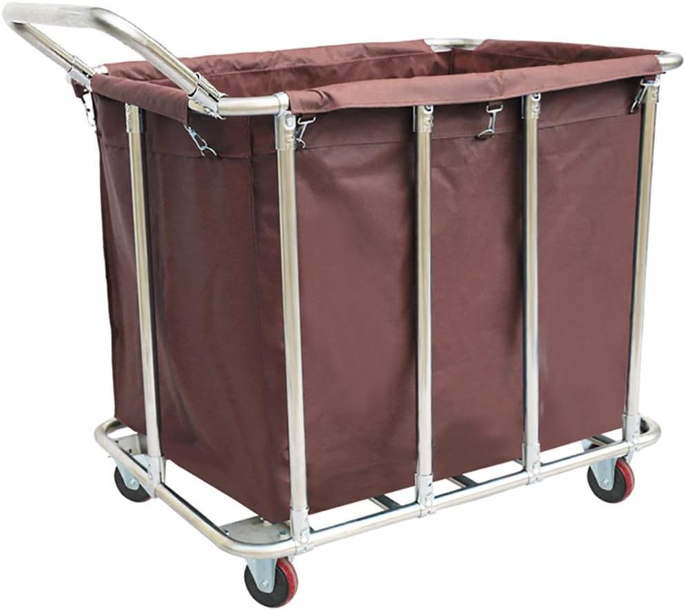Collector Laundry Trolley Laundry Cart, Sorter Hamper Laundry