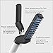 Cutie Academy Ionic Beard Straightening Comb - Detangling & Volumizing & Styling Beard Straightening Brush for Men - Portable Heating Beard Straightener with Anti-Scald Feature