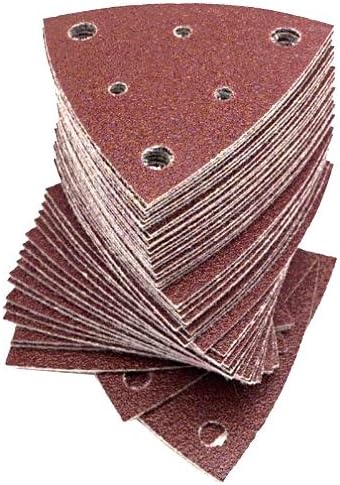 Fein 6-37-17-112-01-7 Triangular Hook & Loop Sanding Sheets w/Dust Extraction Holes 120 Grit 50 per Package (63717112017)
