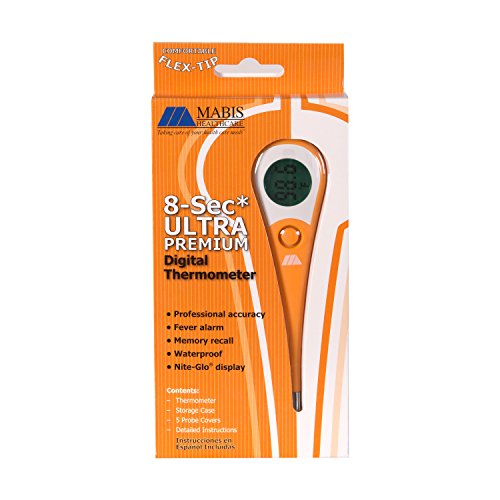 Mabis DMI 8-Second Ultra Premium Digital Thermometer
