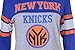 Ultra Game NBA Official Women's Raglan Baseball 3/4 Long Sleeve Shirt, New York Knicks, Team Color, Large