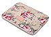 KAYOND KY-41 Canvas Fabric Sleeve for 13.3-inch Laptops - Peony Patterns (13.3, Apricot Peony)