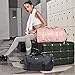 Ativafit Women Gym Bag with Shoes Compartment Sports Swim Travel Overnight Duffels Pink