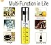 Olive Oil Spritzer Sprayer Bottle for Cooking, Food-grade Glass Oil Spray Bottle Oil Dispenser for Cooking, BBQ, Salad, Kitchen Baking, Roasting, Frying, 3.42 oz