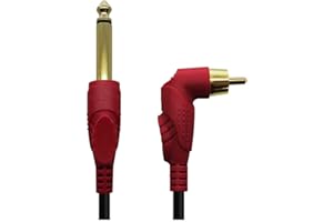 BIGWASP Premium Quality 79 Inches Silicone Soft Tattoo RCA Connector Cords for Rotary Tattoo Machines