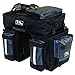 M-Wave Bicycle Cycling Triple Pannier Bag, Black