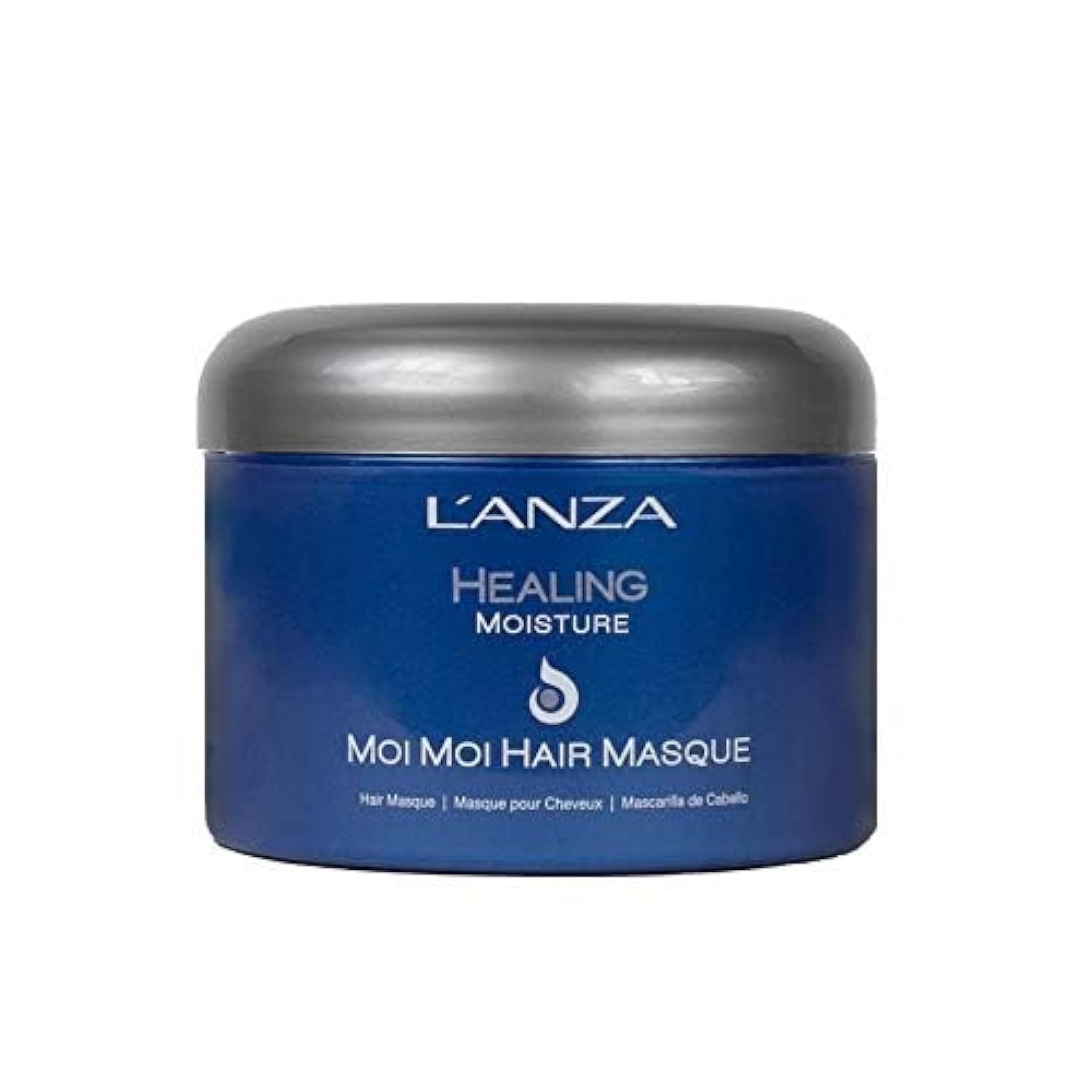 L’ANZA Healing Moisture Moi Moi Hair Masque, Moisturizes and Refreshes Dry and Coarse Hair, Rich With Bamboo Codifying Complex, Sulfate-free, Paraben-free, Gluten-free Formula (6.8 Fl Oz)
