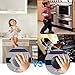 4 Pack Kitchen Stove Knob Covers Baby Proofing Oven Gas Stove Knob Protection Locks for Child Safety