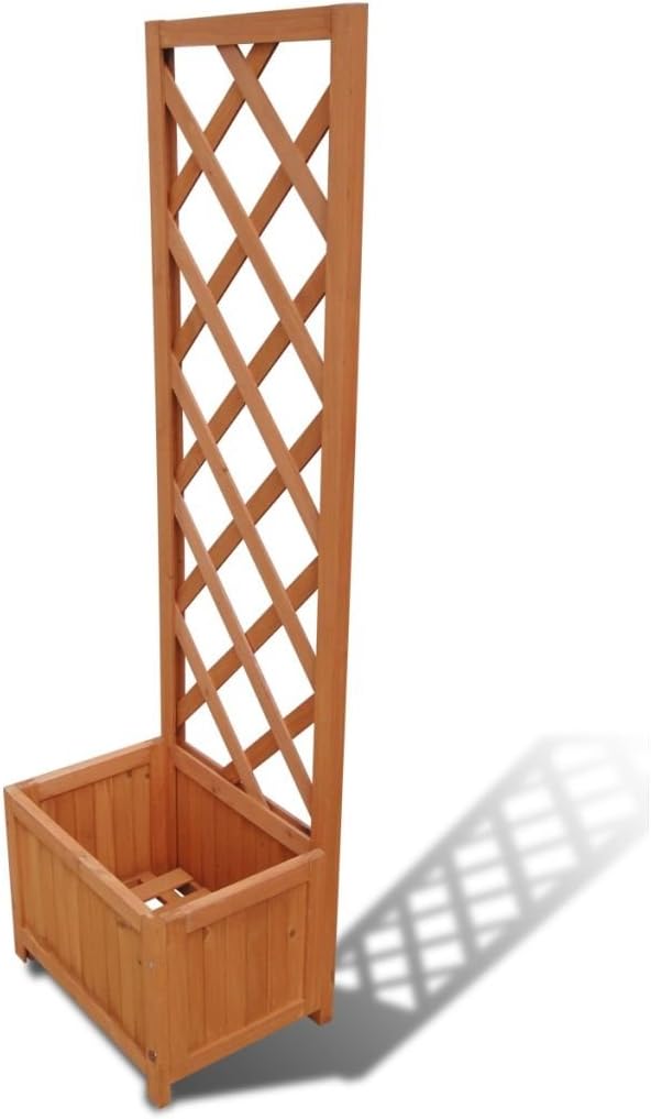 vidaXL Fioriera da Giardino 150x31x31 cm in Legno di Pino Impregnato