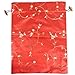 Wrapables Beautiful Embroidered Silk Travel Bag for Lingerie & Shoes