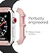 Spigen Rugged Armor Designed for Apple Watch Case for 42mm Series 3/Series 2/1/Original (2015) - Rose Gold