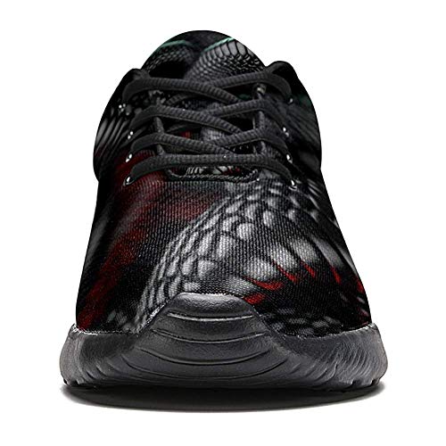 TIZORAX Zapatillas de correr para hombre, piel de serpiente, de malla, transpirables, para caminar, senderismo, tenis… TIZORAX Zapatillas de correr para hombre, piel de serpiente, de malla, transpirables, para caminar, senderismo, tenis… - Imagen 3