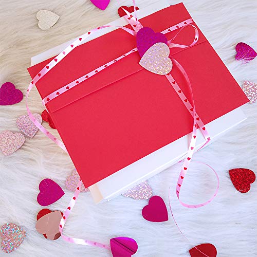 Supla 90 Pcs 18 Color A7 Envelopes Invitation Envelopes Business Envelopes Blank Envelopes Square Flap Envelopes 5-1/4 X 7 1/4 for Wedding Birthday 5 x 7 Photo Note Message Card Making Supplies