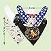 Alva Stylish Baby Solid Bandana Drool Bibs for Boys and Girls 4 Pack of Super Absorbent Baby Gift Sets SJB01