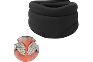 Neck Brace for Neck Pain Relief, Adjustable Brace Cervical Collar for Sleeping, Soft Foam Neck Support Relieves Pain & Pressu