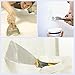 Stiff Steel Metal Scraper Set, MSKEI Drywall Taping Knife, 3 Pc Paint Scraper Tool(2