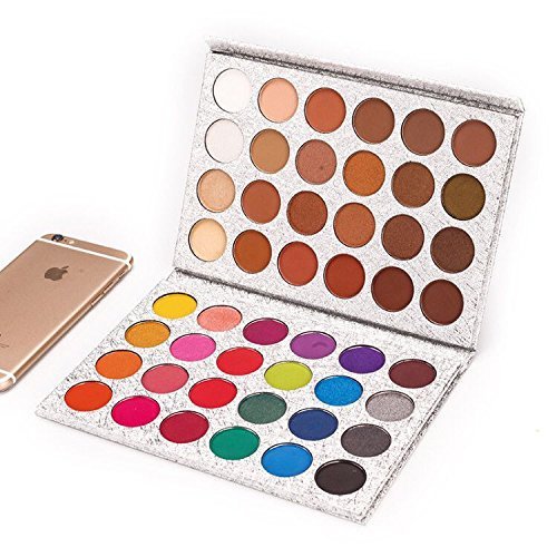 TOPBeauty 48 Colors Glitter matte Eyeshadow Palette Charming Metallic Eye Shadow Palette Waterproof Shimmer Eye Shadow Cosmetic Palette Professional Make up palette Cosmetics Makeup Eye Shadow