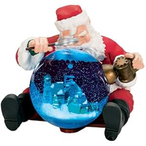 Amazon.com: Gold Label Christmas Eve Snow Globe: Home &amp; Kitchen