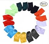 BQVIVYI Baby Dolls Clothes 9 Pairs Colorful Socks Dress up Accessories Outfits Stockings Sets Fit for 18 inch American Girls Dolls