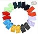 BQVIVYI Baby Dolls Clothes 9 Pairs Colorful Socks Dress up Accessories Outfits Stockings Sets Fit for 18 inch American Girls Dolls