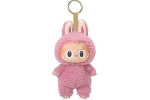 YGBrand Keychain for Labubu,Cute Plush Keychain,Monster decoration Collection keychains,Doll Hanging Backpack Hanging Pendant Gifts