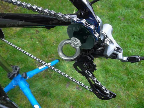 SABLUE Bicycle Bike Chain Keeper Holder Dummy Sleeping Hub Tool + Belt Clip - Thumbnail 3