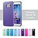 technext020 Galaxy S6 Purple Case, Galaxy S6 Case silicone protective back cover Slim Fit Samsung Galaxy S6 bumper