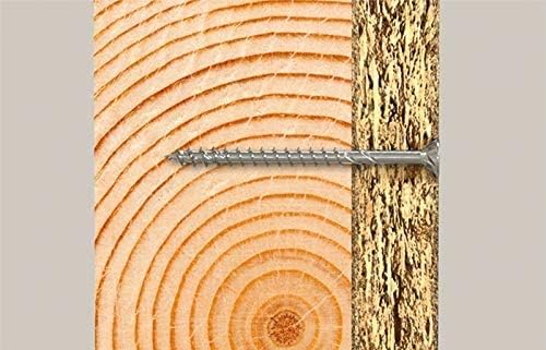 fischer 670422 FPF Power-Fast II 5.0 x 60mm Chipboard Wood Screws, Countersunk Head with Phillips, Partial Thread - Image 4