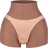 RYUNMP MtF Silicone Butt Gaff Underwear Hip Enhancer for Crossdressers | Realistic Fake Butt Padding, Tucking Underwear, Seamless Hip Enhancer for Daily Crossdressing