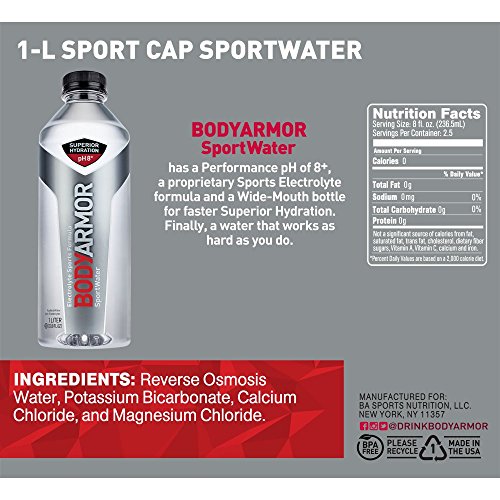 BODYARMOR Sport Water Alkaline Water, Superior Hydration, High Alkaline Water pH 9+, Electrolytes, Perfect for your… - Image 3