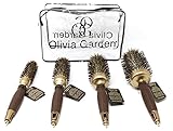 Olivia Garden NanoThermic Ceramic Ionic Round Thermal 4 Brushes Kit