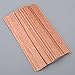 JYS 40Pcs 8/12.5/13mm Wooden Candle Cores Wicks with 40Pcs Stands DIY Candles Making - 8mm x 90mm