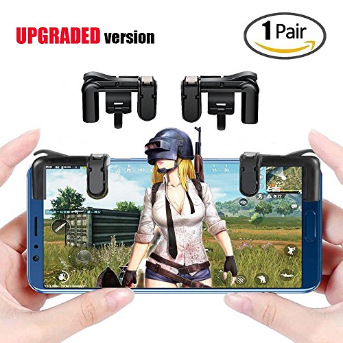 MANATEK PUBG Mobile Game Controller - Sensitive Shoot and Aim Triggers for PUBG/Knives Out/Rules of Survival - L1R1 Mobile Game Trigger Phone Game controller for Android iPhone MANATEK PUBG Mobile Game Controller - Sensitive Shoot and Aim Triggers for PUBG/Knives Out/Rules of Survival - L1R1 Mobile Game Trigger Phone Game controller for Android iPhone