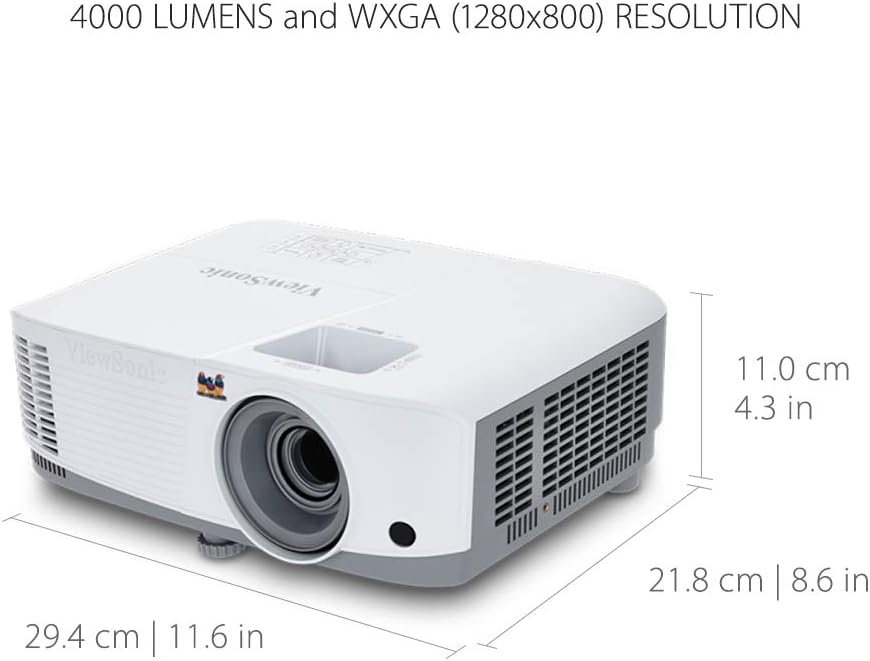 ViewSonic PG707W Projector, WXGA w/4000lm, 1.21-1.57 T, PG707W (w/4000lm, 1.21-1.57 T Optical Zoom 1.3x, LAN, 2 x HDMI, VGA - Image 5