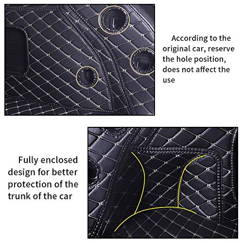 Tuqiang Op maat gemaakte kofferbakmatten voor Macan 2014-2018 3D-volledige bedekking, leer, kofferbakbescherming… - Afbeelding 8