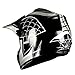 WOW Youth Kids Motocross BMX MX ATV Dirt Bike Helmet Spider Black