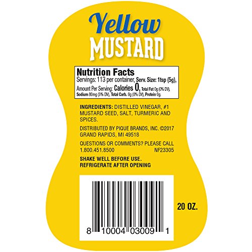 LoveSome Yellow Mustard, 20 Ounce