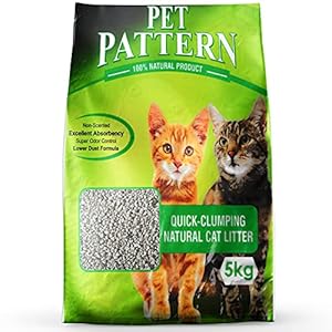 WOW DOG Cat Litter Advance 100 % Natural Smart Scoopable Bentonite Clumping Litter 5 Kg