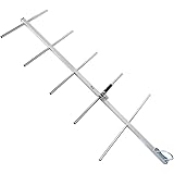 HYS YAGI Antenna High Gain 9dBi UHF 70cm Base Antenna UHF 400-470 MHz 5 Elements Antenna for Motorola Repeater Kenwood Baofen