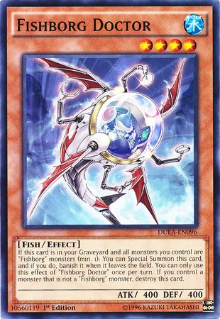 Yu-Gi-Oh! - Fishborg Doctor (DUEA-EN096) - Duelist Alliance - 1st Edition - Common