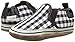Robeez Liam Soft Sole Crib Shoe (Infant), Black/White, 0-6 Months M US
